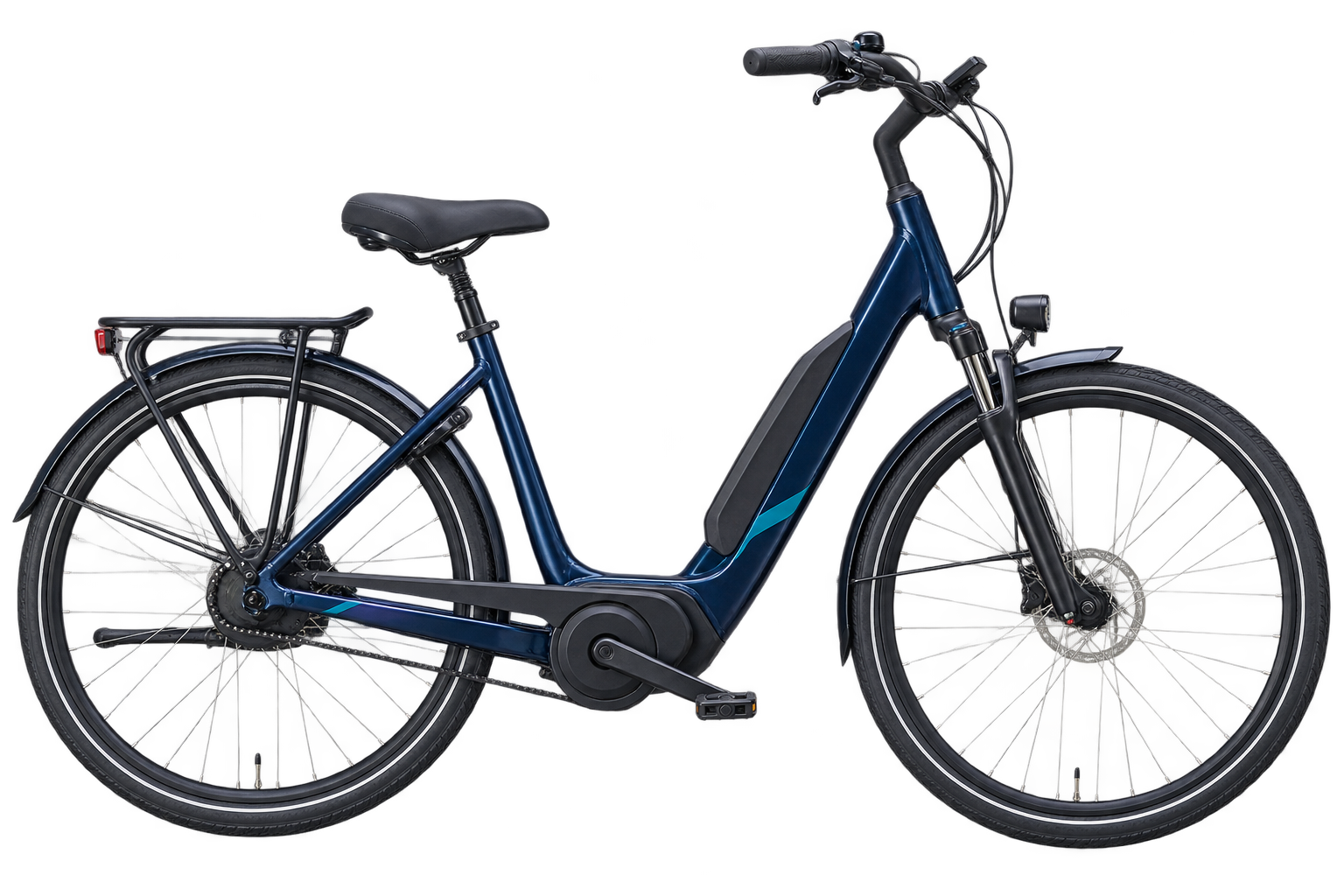 Fiets gekoppeld aan een registratienummer